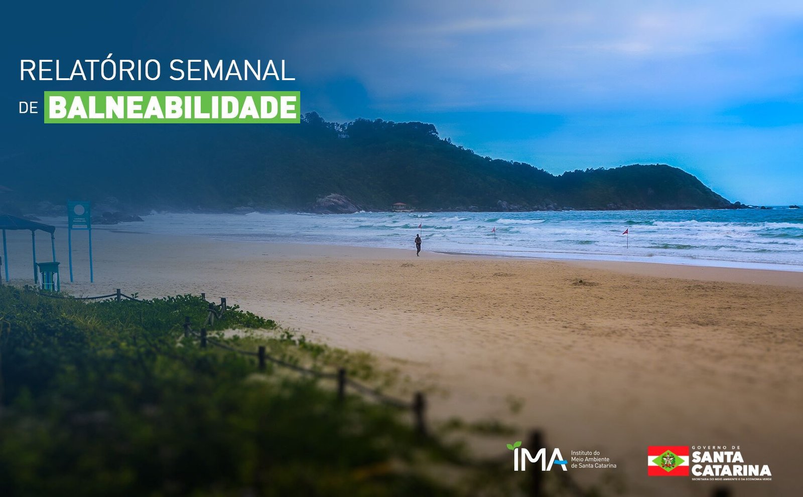 IMA divulga relatório de balneabilidade referente a semana de 06 a 10 de novembro