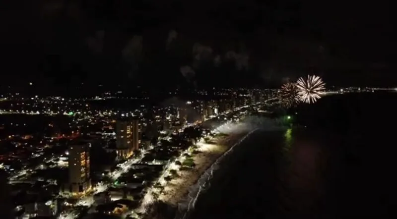 Balneário Piçarras terá show pirotécnico de 23 minutos e quatro dias de festa